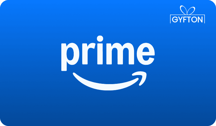 Amazon Prime Shopping gift card - Buy online at Gyfton
