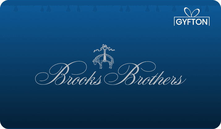Brooks Brothers gift card - Buy online at Gyfton