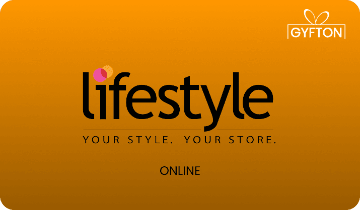 Lifestyle Online gift card - Buy online at Gyfton
