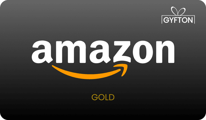 Amazon Gold gift card - Buy online at Gyfton