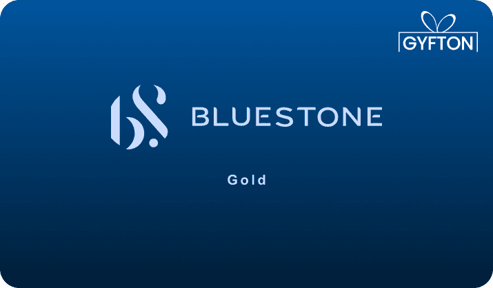 BlueStone Gold gift card - Buy online at Gyfton