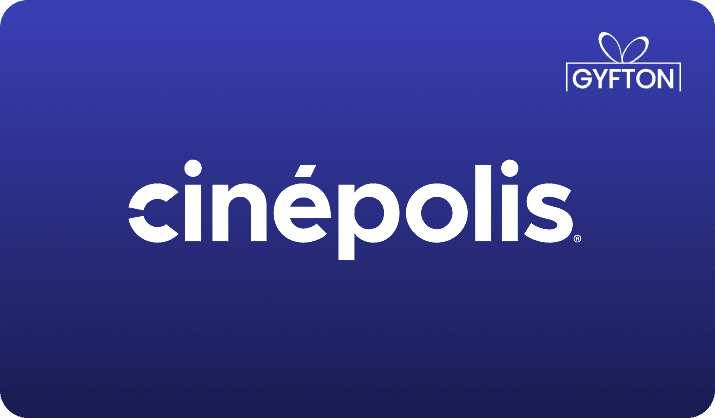 Cinepolis gift card - Buy online at Gyfton