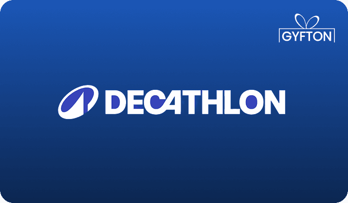 Decathlon gift card - Buy online at Gyfton