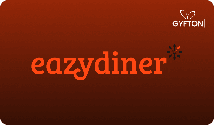 Eazy Diner Prime gift card - Buy online at Gyfton