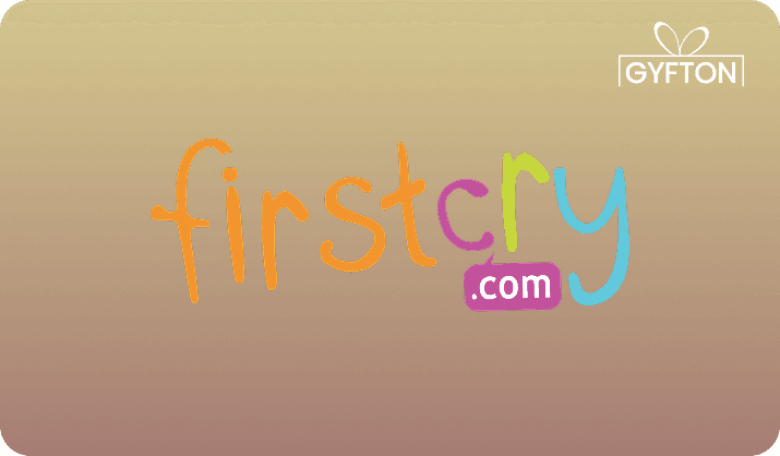 FirstCry gift card - Buy online at Gyfton