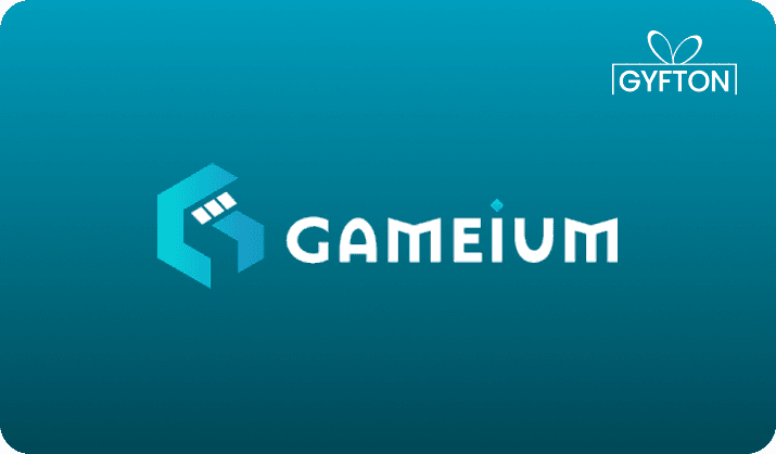 The Gameium gift card - Buy online at Gyfton