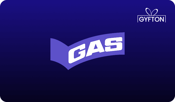 Gas gift card - Buy online at Gyfton
