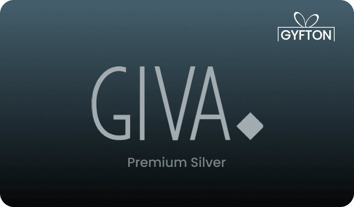 Giva Premium Silver Jewellery gift card - Buy online at Gyfton