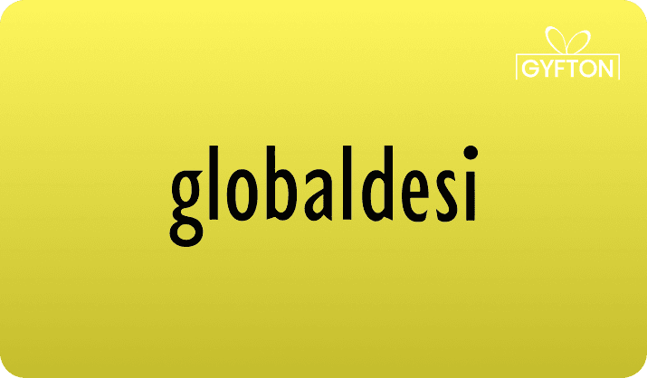 Global Desi gift card - Buy online at Gyfton
