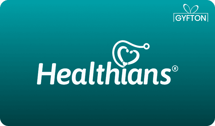 Healthians gift card - Buy online at Gyfton