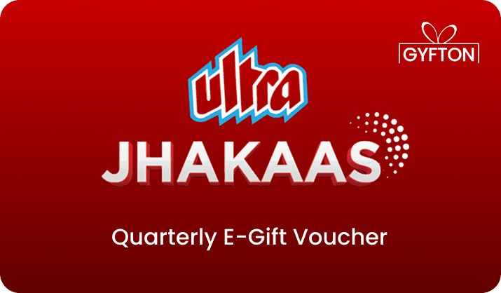 Jhakaas Quarterly gift card - Buy online at Gyfton