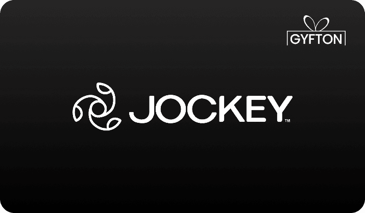 Jockey gift card - Buy online at Gyfton