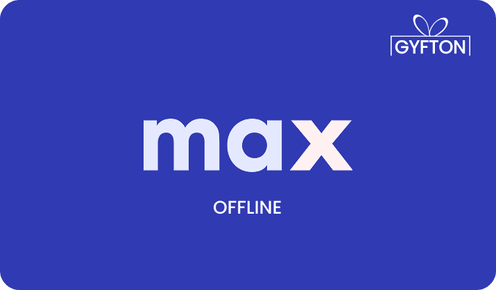 Max Fashion Instore gift card - Buy online at Gyfton