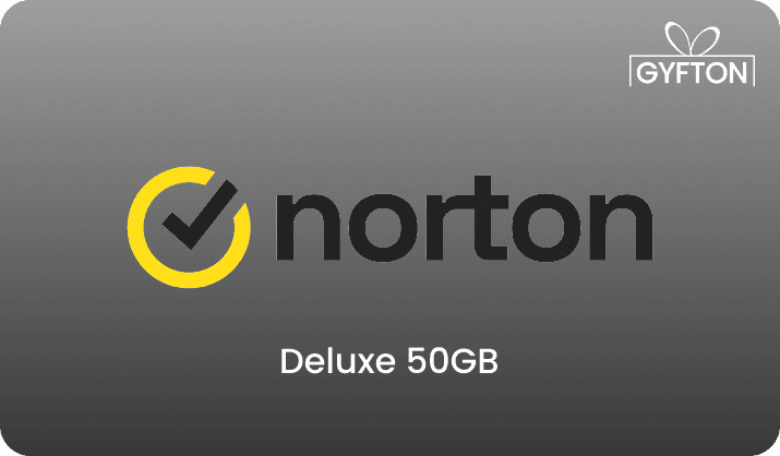 Norton360 DLX 50GBr gift card - Buy online at Gyfton