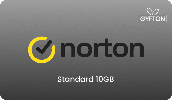 Norton360 SD 10GB 2099 gift card - Buy online at Gyfton