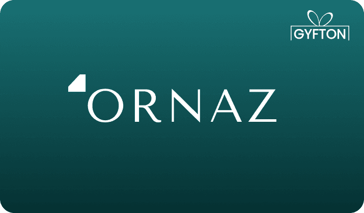 Ornaz gift card - Buy online at Gyfton