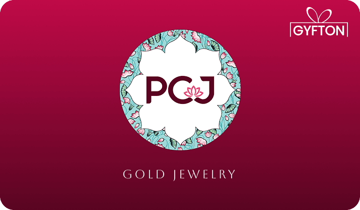 PCJ Gold Jewellery gift card - Buy online at Gyfton