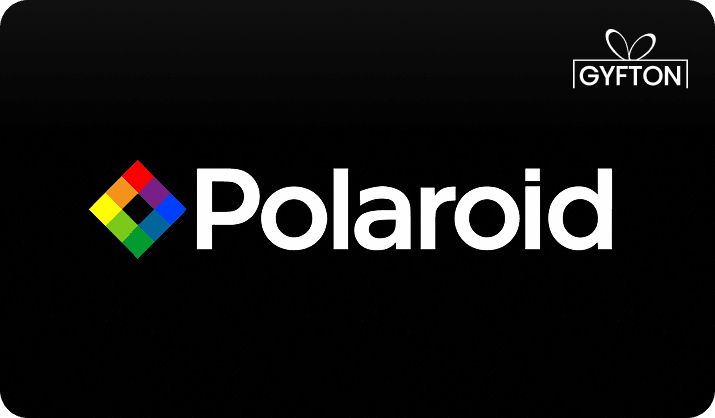 Polaroid gift card - Buy online at Gyfton