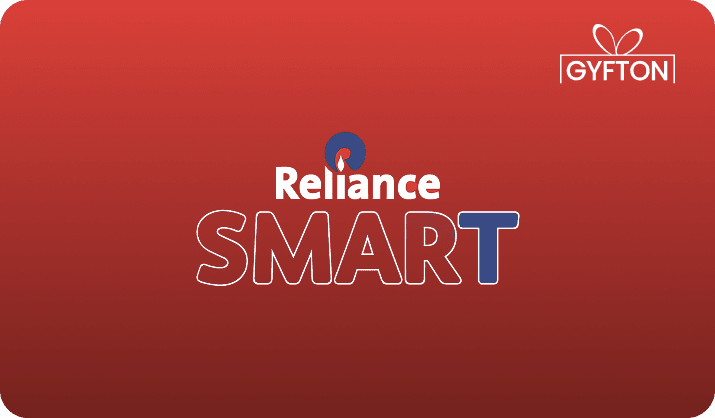 Reliance Smart Super Store gift card - Buy online at Gyfton