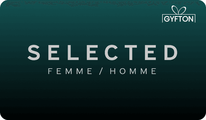 Selected Homme gift card - Buy online at Gyfton