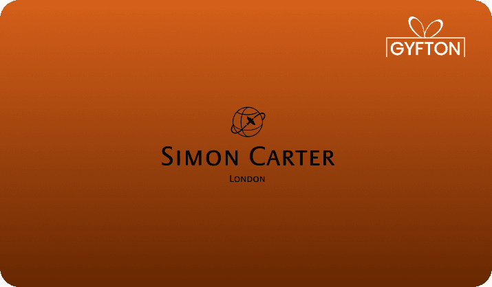 Simon Carter gift card - Buy online at Gyfton