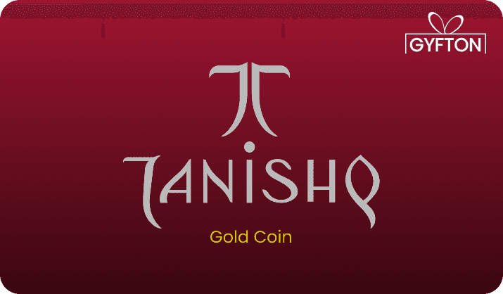 Tanishq Gold Coin gift card - Buy online at Gyfton
