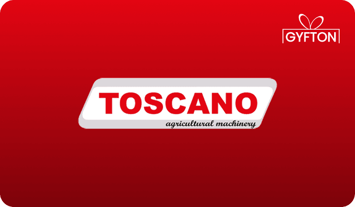 Toscano gift card - Buy online at Gyfton