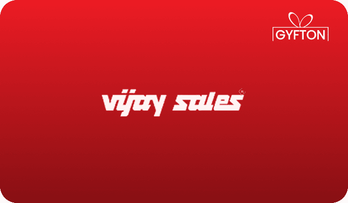 Vijay Sales gift card - Buy online at Gyfton