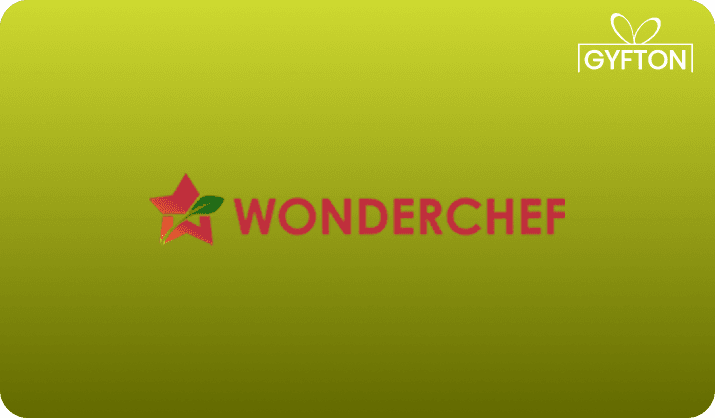 Wonderchef gift card - Buy online at Gyfton