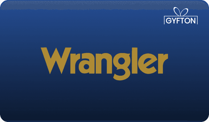 Wrangler gift card - Buy online at Gyfton